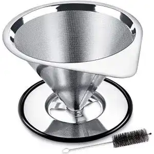 Kaffeefilter edelstahl nurch kaffeefilter wiederverwendbar