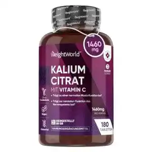 Kalium weightworld tabletten 1460mg pro portion 180 stueck