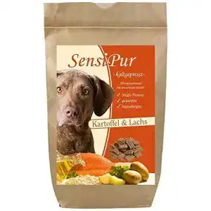 Kaltgepresstes hundefutter sensipur hundefutter kartoffel lachs