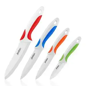 Keramikmesser jeslon set 4 stueck mit schutzhuelle ergonomische