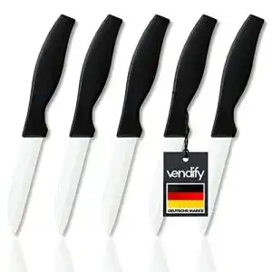 Keramikmesser vendify 5er set hochwertig sehr scharf 165 cm