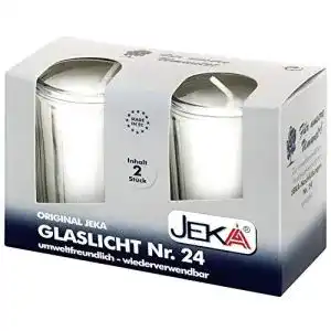 Kerzen im glas jeka kerzen glaslicht kerze im glas