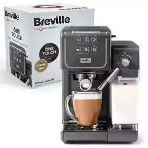 Kleine siebtraegermaschine breville prima latte iii 1