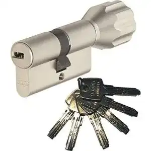 Knaufzylinder abus ec550 profil laenge z30 k40mm 6 schluessel