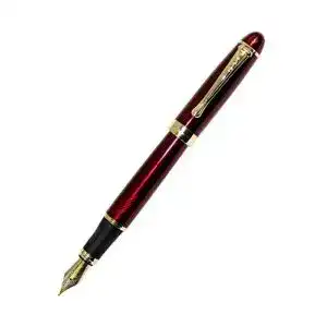 Kolbenfueller gullor jinhao x450 fuellfederhalter dunkelrot twist