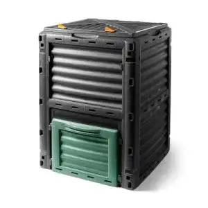 Komposter spetebo kunststoff kompost behaelter 300 liter schwarz