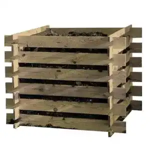 Komposter tiktaktoo steck holz kompostsilo bausatz