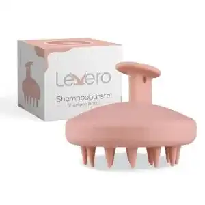 Kopfhaut massagebuerste levero premium shampoobuerste