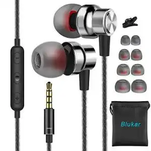 Kopfhoerer blukar in ear mit mikrofon und kabel komfortable