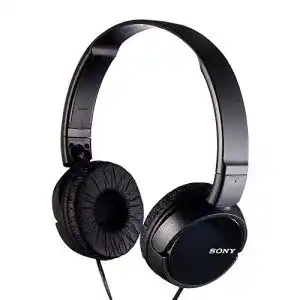 Kopfhoerer sony mdr zx110 faltbarer buegel schwarz