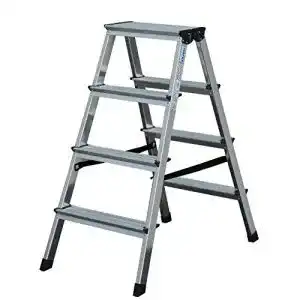Krause leitern krause doppelleiter dopplo 2 x 8 stufen 120373