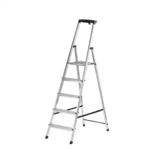 Krause leitern krause stehleiter safety 5 stufen 126337