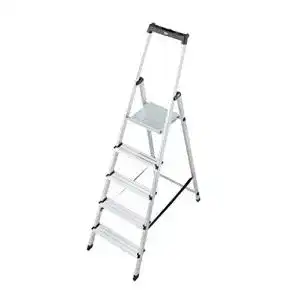 Krause leitern krause stehleiter solidy 5 stufen 126238