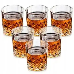 Kristallglas ecarla whisky glaeser set 6 x 230 ml kristallglaeser