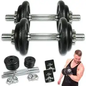 Kurzhanteln c p sports c p sports gusseisen kurzhantelset 20kg