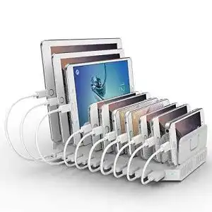 Ladestation handy tablet alxum usb ladestation fuer multi geraete