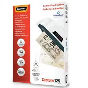 Laminierfolien fellowes imagelast a4 125 micron laminating pouch