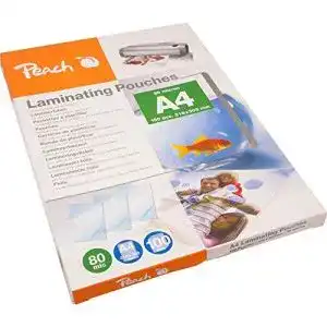 Laminierfolien peach laminierfolie din a4 80 micron glaenzend