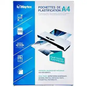 Laminierfolien waytex 78273 a4 75 mikron unisex erwachsene
