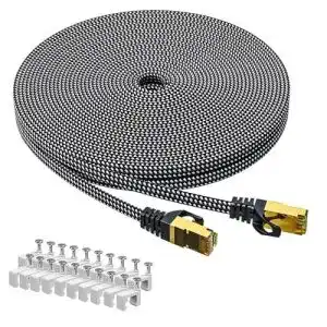 Lan kabel 20m ariskeen cat 8 lan kabel 20meter 40gbps
