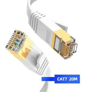 Lan kabel 20m glcon 20m cat 7 netzwerkkabel ethernet kabel