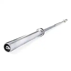 Langhantelstange msports olympia professional silber matt