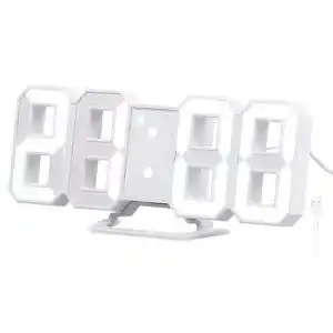Led wecker lunartec digitaluhr grosse ziffern gross led tisch