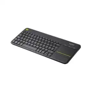 Logitech tastatur logitech k400 plus kabellose touch tv tastatur
