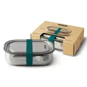 Lunchbox black blum edelstahl 1l ozean 3 in 1 1