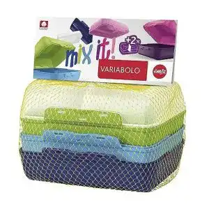 Lunchbox emsa 517053 variabolo 4 teiliges boys set blau gruen 1