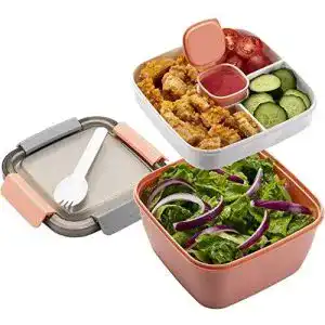 Lunchbox mujuze mit unterteilung faechern salat box to go