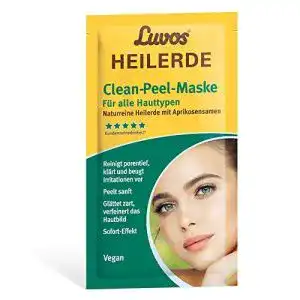 Luvos heilerde luvos heilerde clean peel maske aprikosensamen