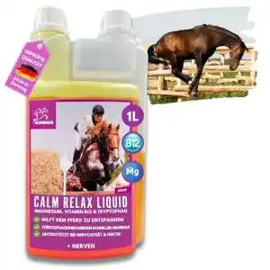 Magnesium pferd emma mit vitamin b12 1l calm pferd anti stress