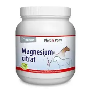 Magnesium pferd pharmox pferd pony magnesiumcitrat 500g