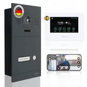 Mathfel Türsprechanlage mit Video und Kamera