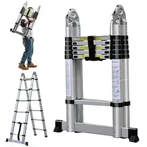 Mehrzweckleiter 38m1919m aluminum alu teleskopleiter