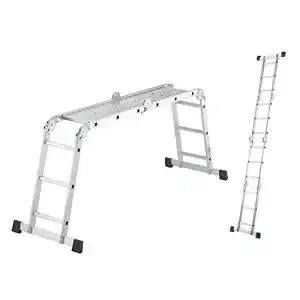 Mehrzweckleiter hailo m60 alu universalleiter kombileiter 4 x 3