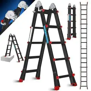 Mehrzweckleiter masko aluleiter 510m 4x5 sprossen