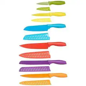 Messerset amazon basics messer set bunt 12 teilig