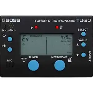 Metronom boss tu 30 tuner stimmgeraet