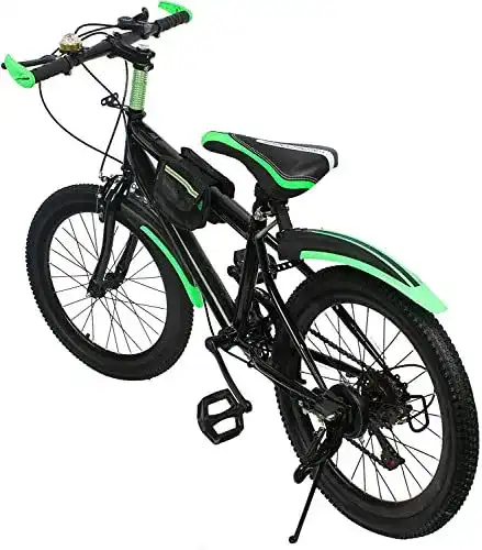 Futchoy 20 Zoll Mountainbike für Kinder in Grün und Rot