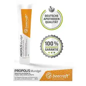 Mundsalbe beecraft propolis 20 ml mundgel