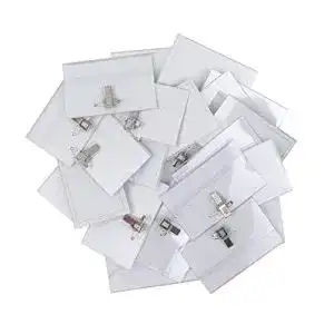 Namensschild belle vous fuer kleidung clip 100er pack