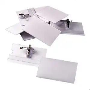 Namensschild herlitz 8770554 kombiklemme 54x90 10er packung