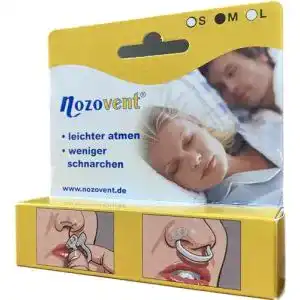 Nasendilatator optima nozovent nasenklammern m 2 stueck