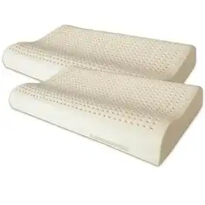 Naturlatex kissen marcapiuma paar kissen aus naturleder