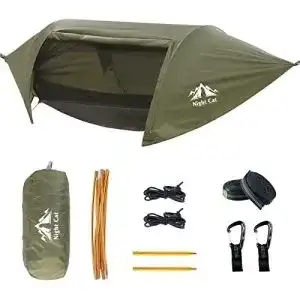 Outdoor haengematte night cat haengematte zelt mit moskitonetz