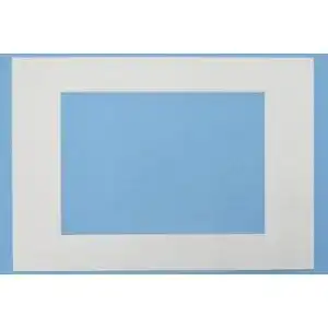 Passepartout art more 3er set weiss 13x18 cm mit ausschnitt