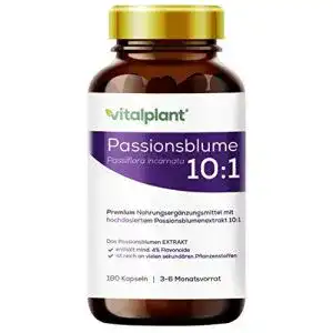 Passionsblume-Kapseln - passionsblume kapseln vitalplant passionsblumen extrakt 101