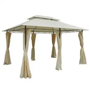Pavillon 3x4 outsunny pavillon 3x4m gartenpavillon